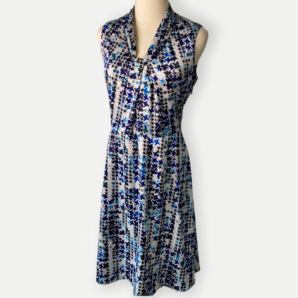 KARL LAGERFELD Women’s Sleeveless Print Midi Dress Size 8
